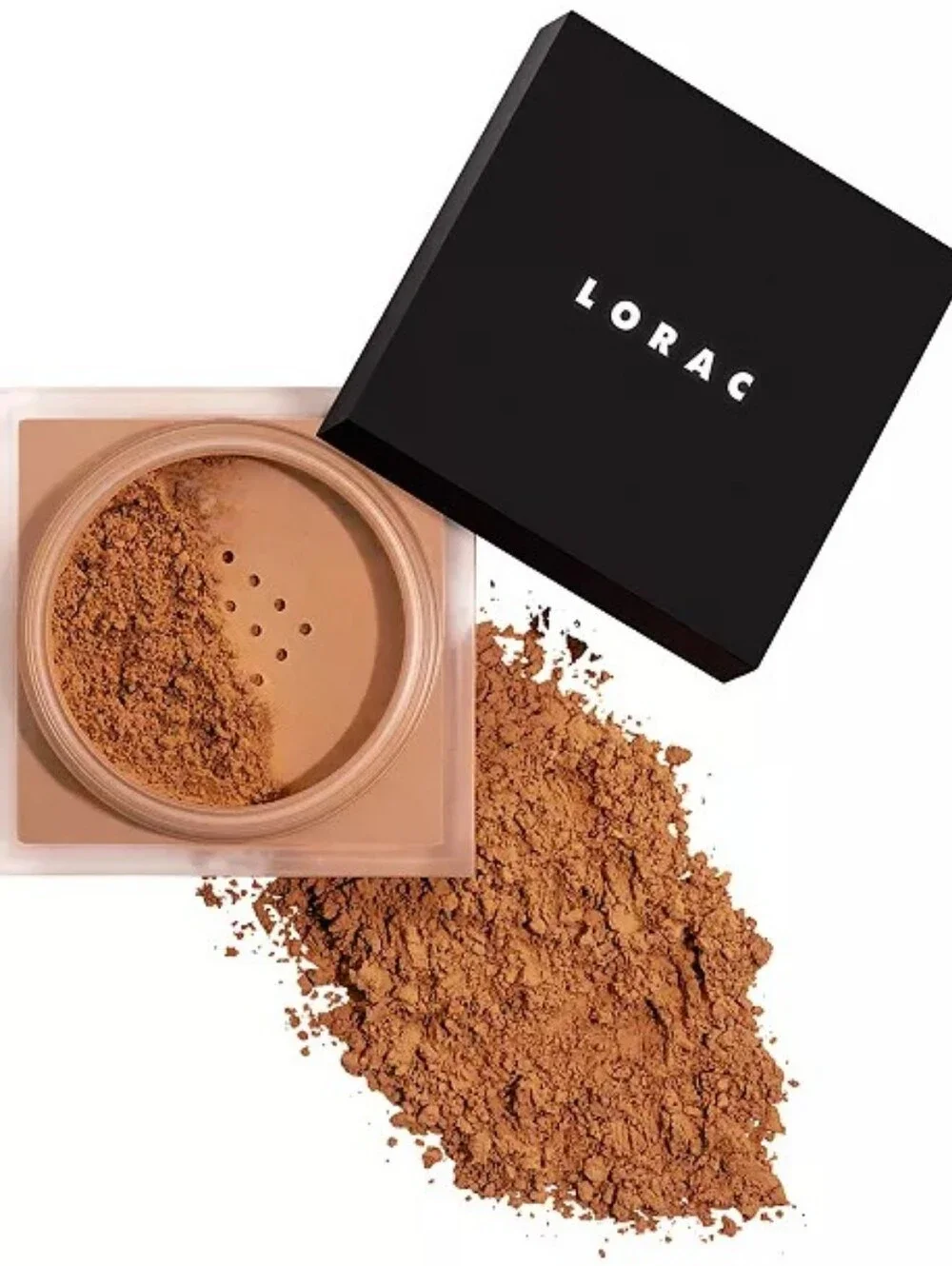 NIB LORAC PRO Loose Setting Powder Cinnamon Full Size 0.83 oz